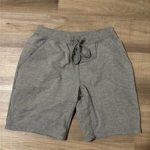Lululemon men’s short large heather gray